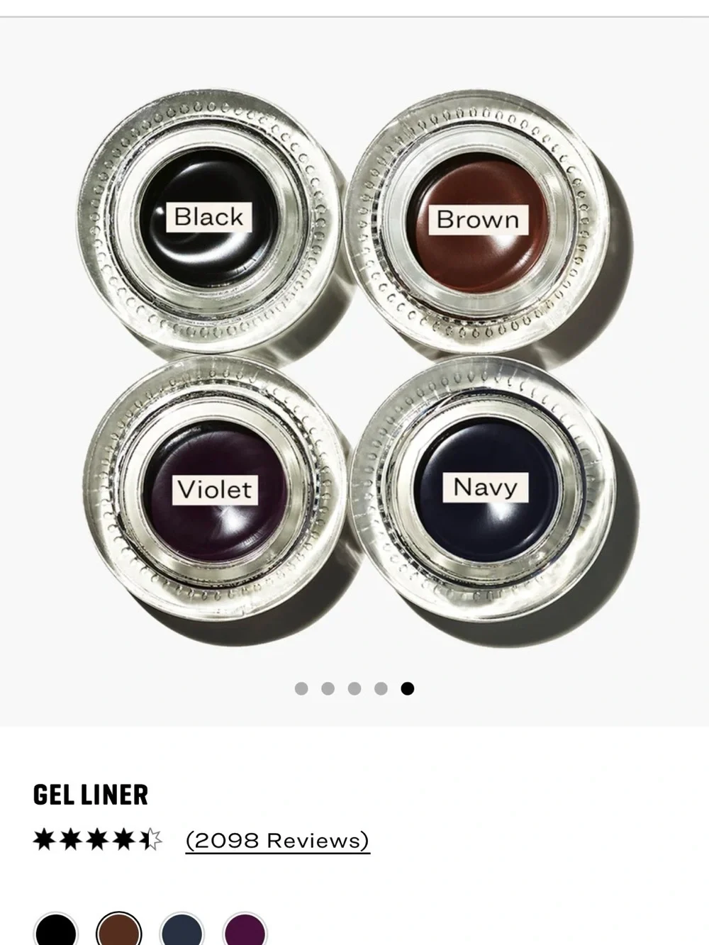 Jones Road Gel Liner - Brown - New in Box